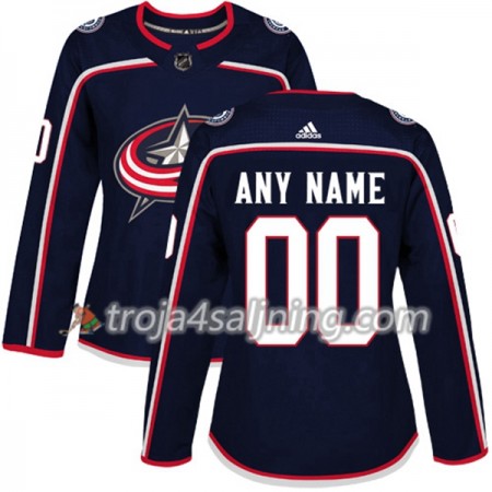 Columbus Blue Jackets tröja Customized Adidas 2017-2018 Marinblå Authentic - Dame NHL Tröjor Columbus Blue Jackets tröja Customized Adidas 2017-2018 Marinblå Authentic - Dame NHL Tröjor
